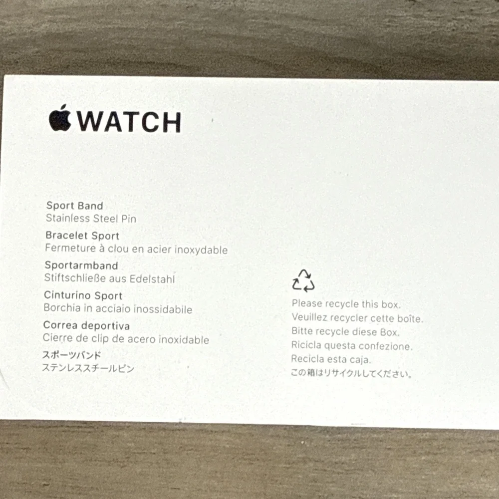 Apple watch sport